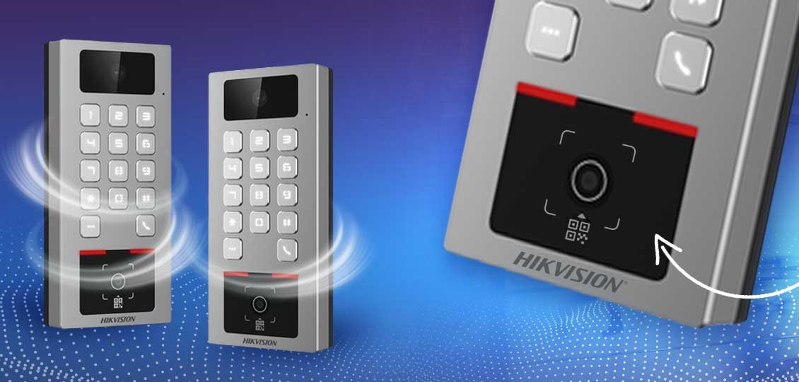 Lectores de control de acceso con teclado y lector QR
